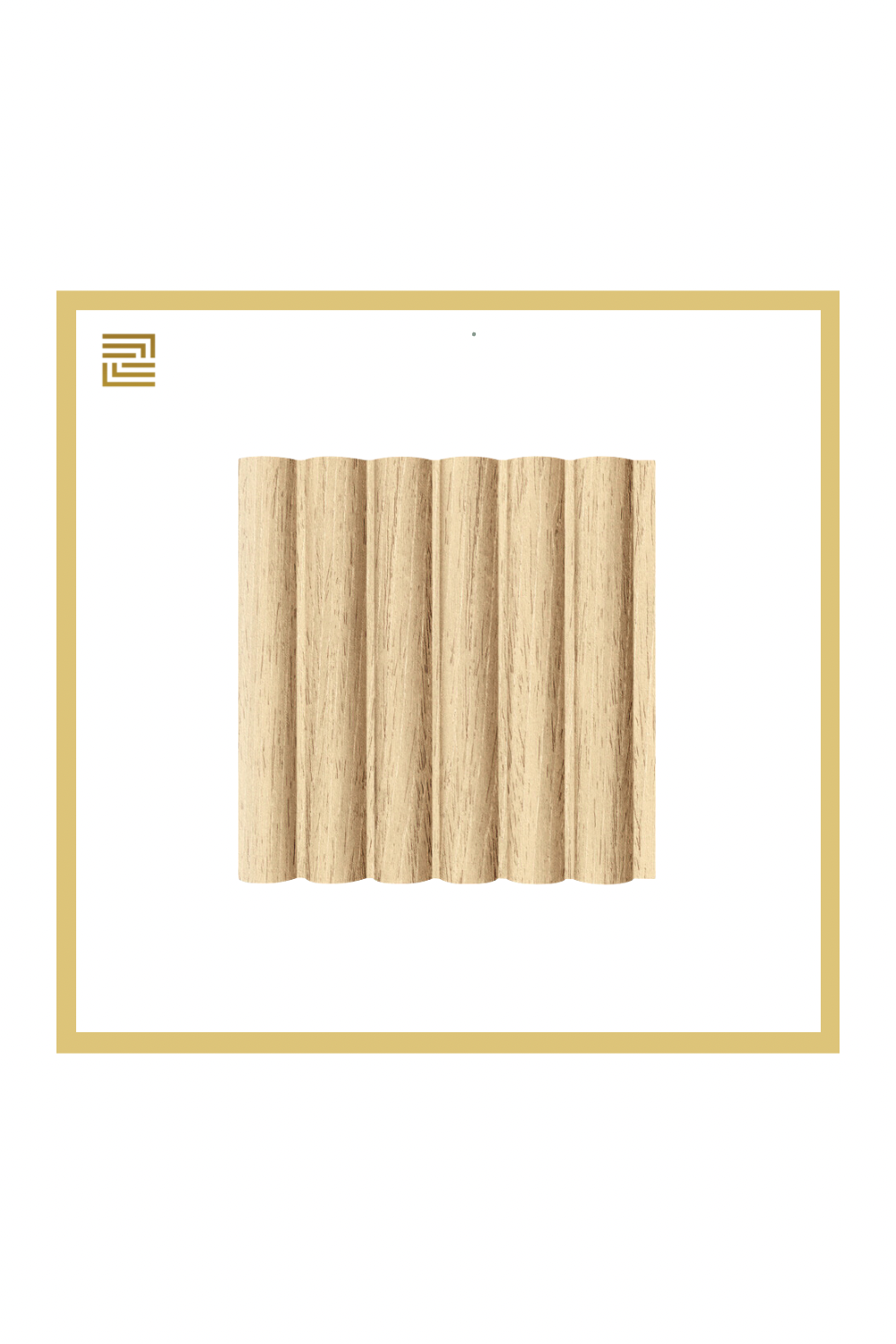 DRVO DEKOR ZIDNA LETVICA 05560